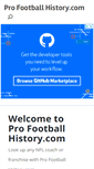 Mobile Screenshot of pro-football-history.com